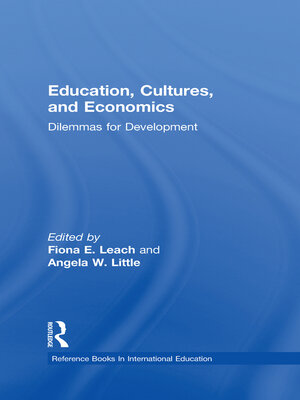 cover image of Education, Cultures, and Economics